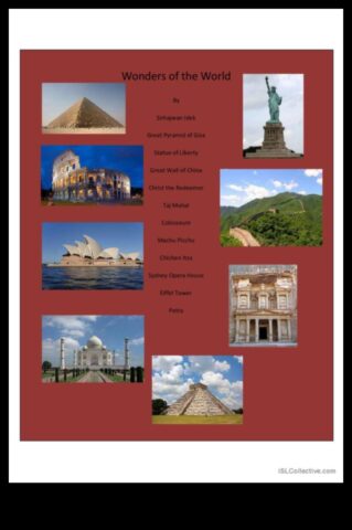 Голяма обиколка според световните чудеса от Великите пирамиди колкото Айфеловата кула