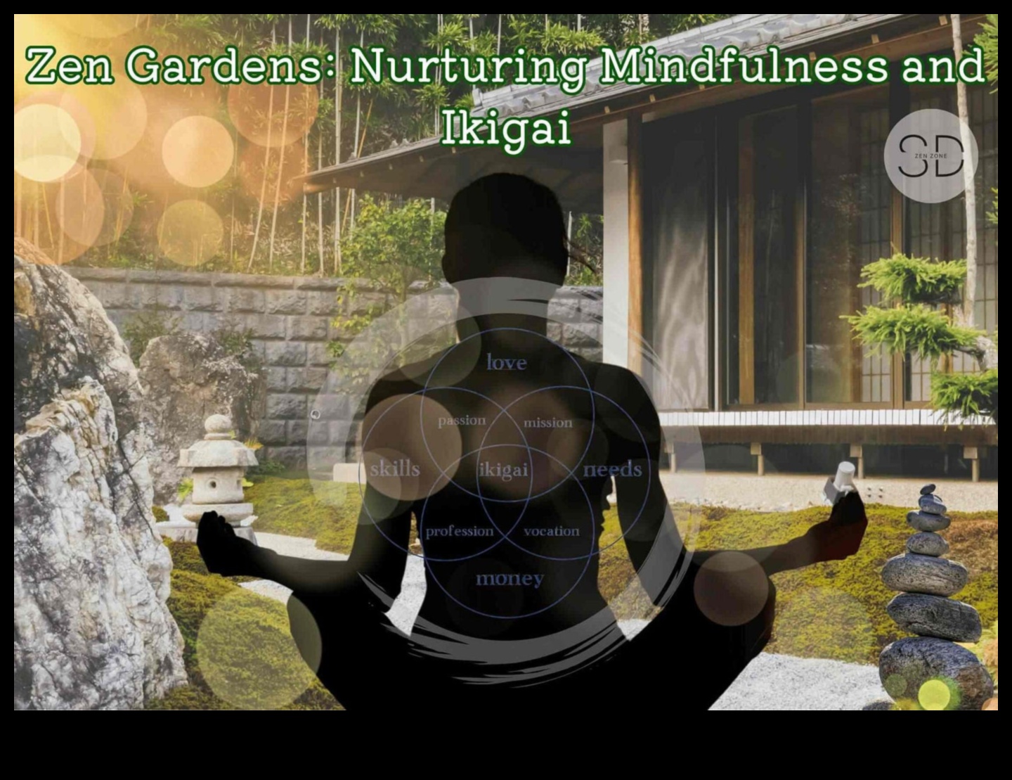 Дзен зоната: Навигиране в живота с осъзната медитация