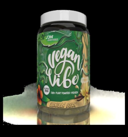 Веганските вибрации подобряват чинията предупреждавам ви с блаженство, захранвано от вегетация