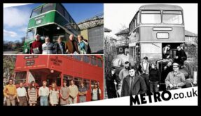 Двуетажни дневници Приключение около световните приключения с отворен автобус