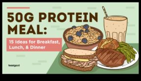 Протеинови удоволствия Хранения, пълни с витамини, в опит да захраните тялото си